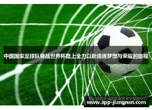 中国国家足球队奋战世界杯路上全力以赴追逐梦想与荣耀的旅程